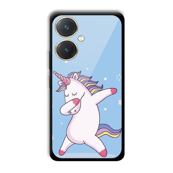 Unicorn Dab Phone Customized Printed Back Cover for Vivo Y27
