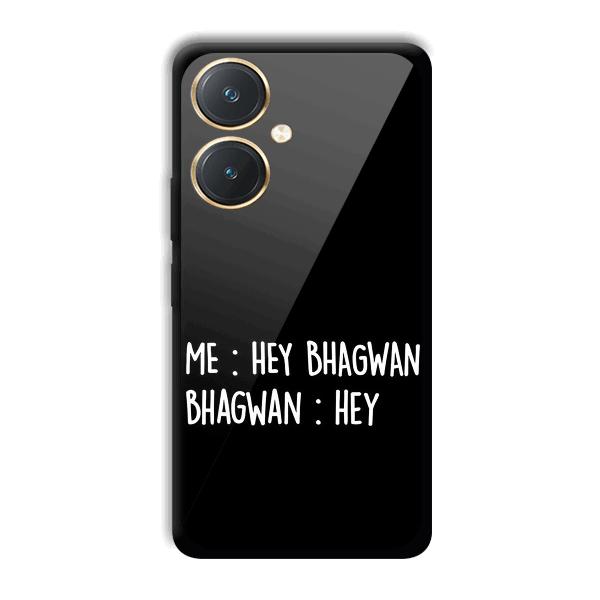 Hey Bhagwan Phone Customized Printed Back Cover for Vivo Y27