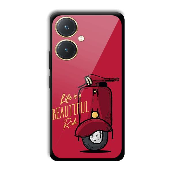 Life is Beautiful Phone Customized Printed Back Cover for Vivo Y27