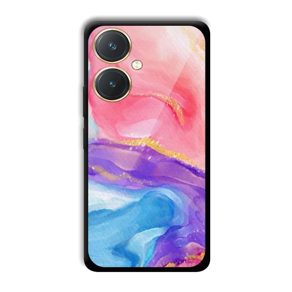 Water Colors Phone Customized Printed Back Cover for Vivo Y27