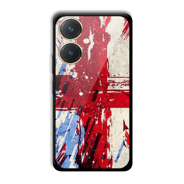 Red Cross Design Phone Customized Printed Back Cover for Vivo Y27