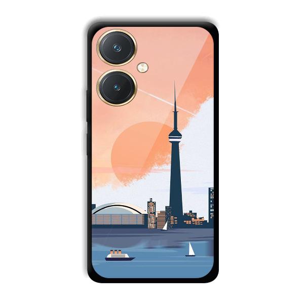 City Design Phone Customized Printed Back Cover for Vivo Y27