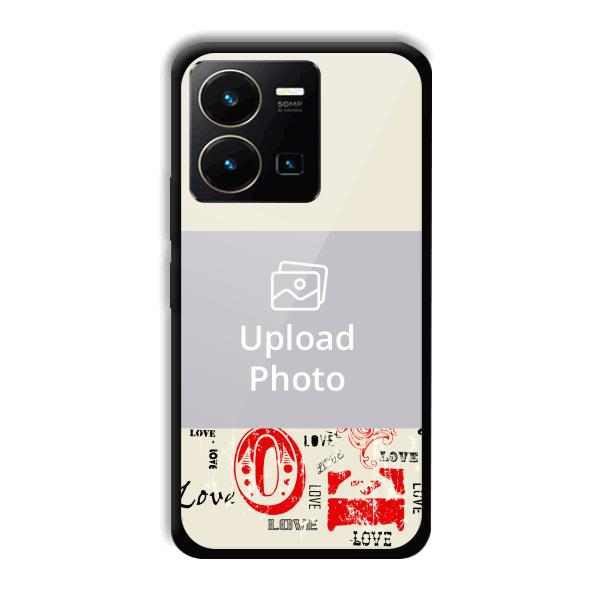 LOVE Customized Printed Back Cover for Vivo Y35