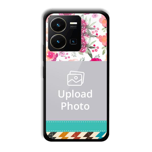 Water Color Painting Customized Printed Back Cover for Vivo Y35