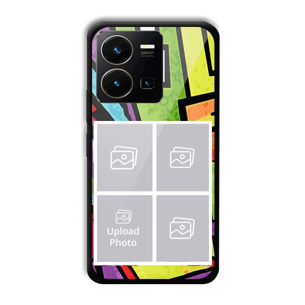 Pop of Colors Customized Printed Back Cover for Vivo Y35