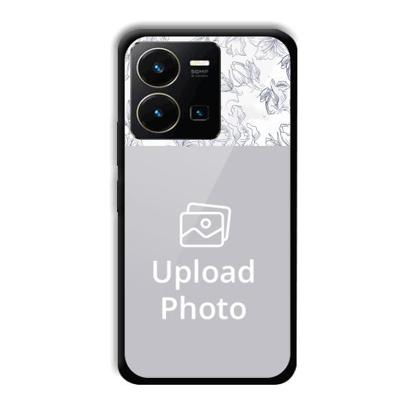 Flowers Customized Printed Back Cover for Vivo Y35