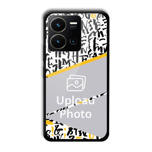 Letters Customized Printed Back Cover for Vivo Y35