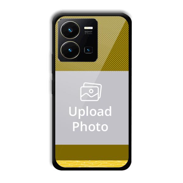 Yellowish Design Customized Printed Back Cover for Vivo Y35