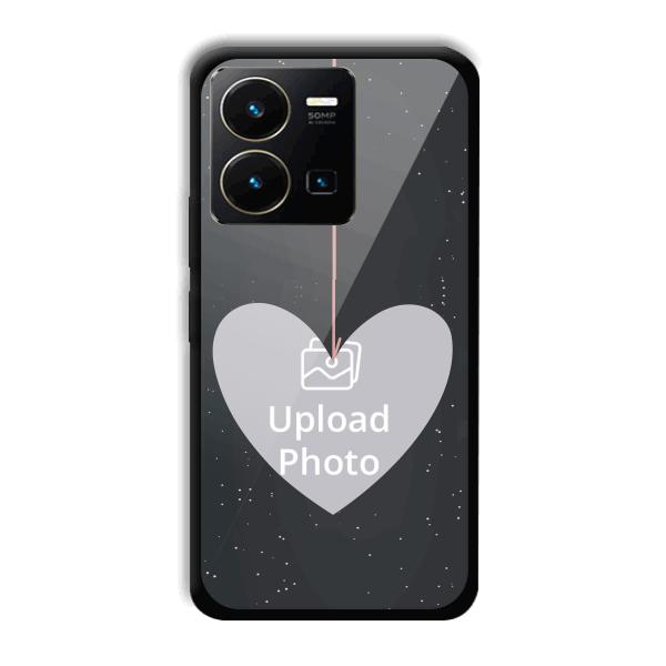 Hearts Customized Printed Back Cover for Vivo Y35