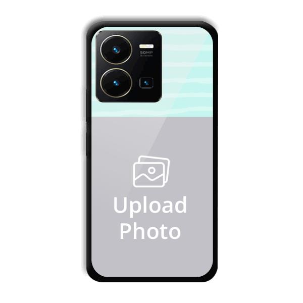 Wavy Customized Printed Back Cover for Vivo Y35