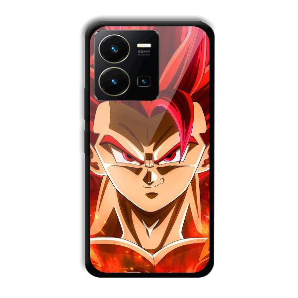 Goku Design Phone Customized Printed Back Cover for Vivo Y35