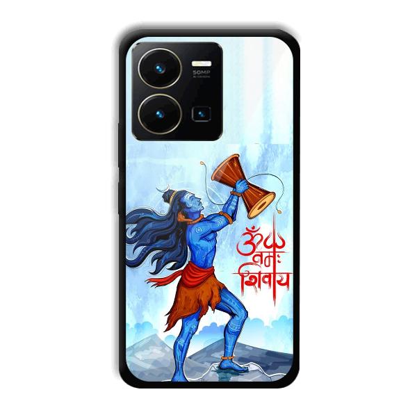 Om Namah Shivay Phone Customized Printed Back Cover for Vivo Y35