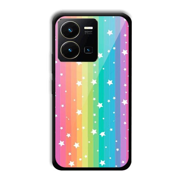 Starry Pattern Phone Customized Printed Back Cover for Vivo Y35