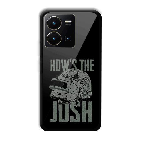 How's The Josh Phone Customized Printed Back Cover for Vivo Y35