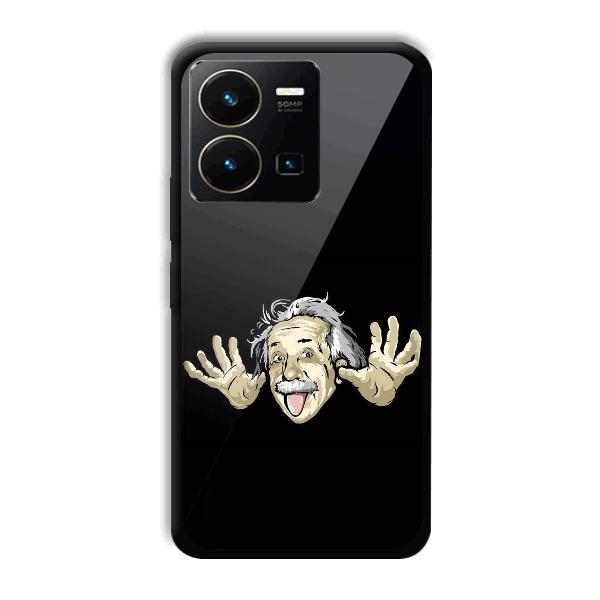 Einstein Phone Customized Printed Back Cover for Vivo Y35