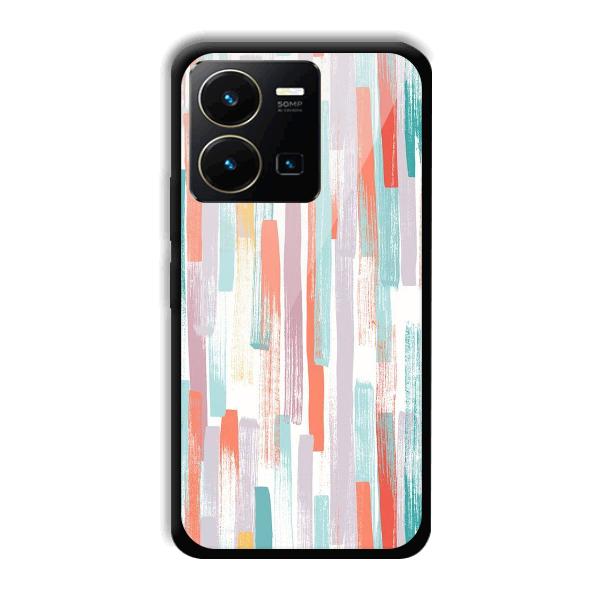 Light Paint Stroke Phone Customized Printed Back Cover for Vivo Y35