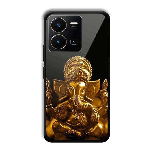 Ganesha Idol Phone Customized Printed Back Cover for Vivo Y35