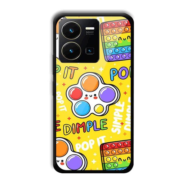 Pop It Phone Customized Printed Back Cover for Vivo Y35