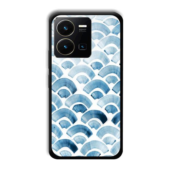 Block Pattern Phone Customized Printed Back Cover for Vivo Y35