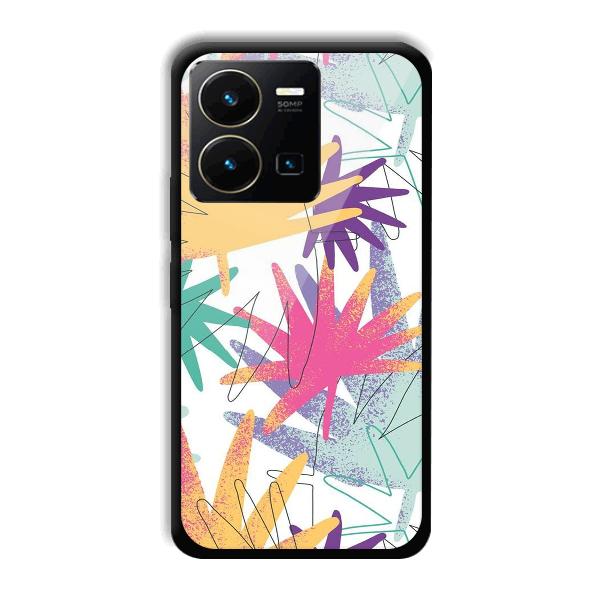 Big Leaf Phone Customized Printed Back Cover for Vivo Y35