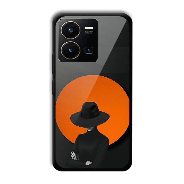 Woman In Black Phone Customized Printed Back Cover for Vivo Y35