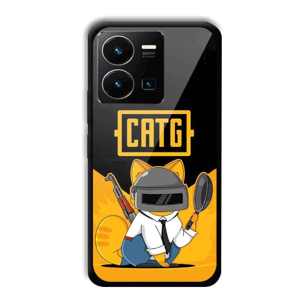 CATG Phone Customized Printed Back Cover for Vivo Y35