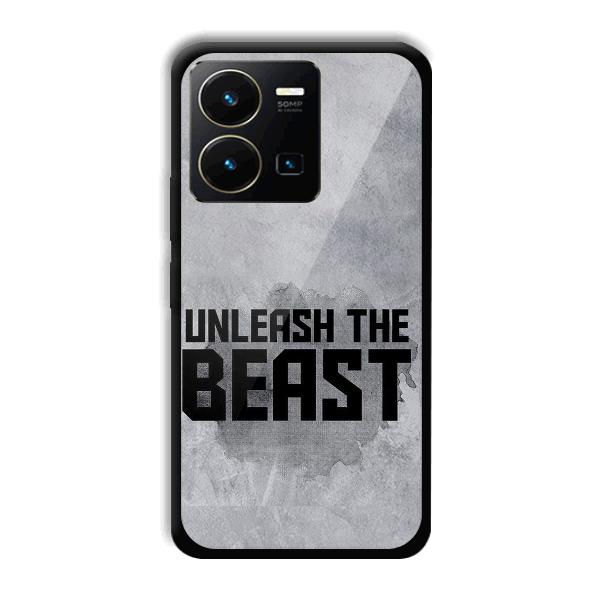 Unleash The Beast Phone Customized Printed Back Cover for Vivo Y35
