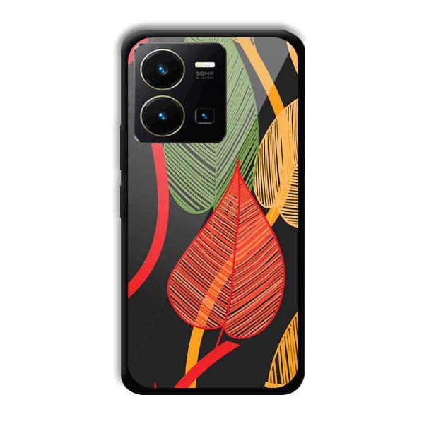 Laefy Pattern Phone Customized Printed Back Cover for Vivo Y35