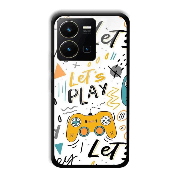 Let's Play Phone Customized Printed Back Cover for Vivo Y35