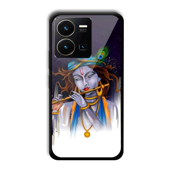 Krishna Phone Customized Printed Back Cover for Vivo Y35