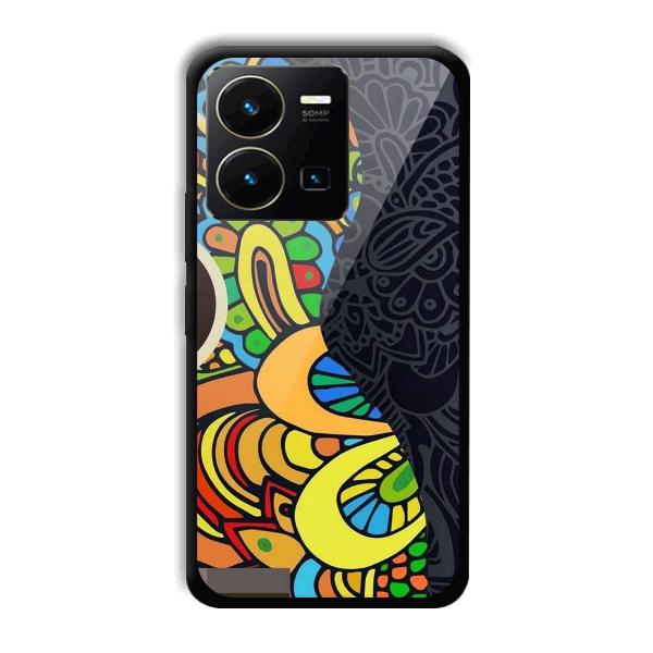Pattern Phone Customized Printed Back Cover for Vivo Y35