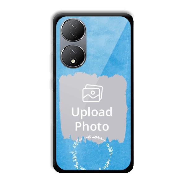 Blue Design Customized Printed Back Cover for Vivo Y100A 5G