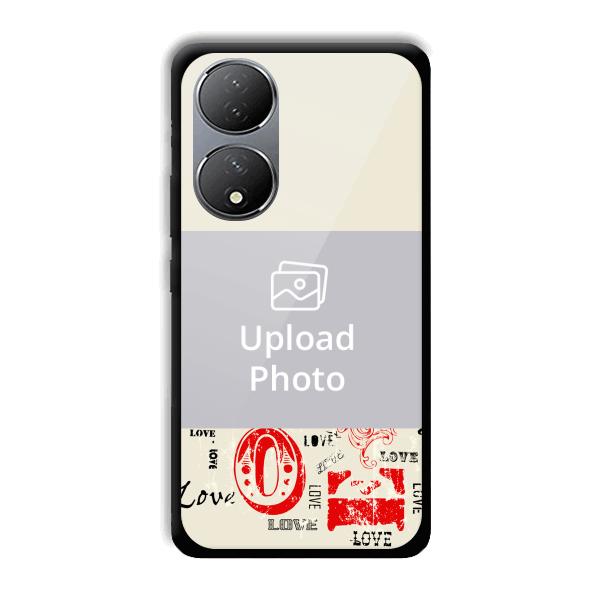 LOVE Customized Printed Back Cover for Vivo Y100A 5G