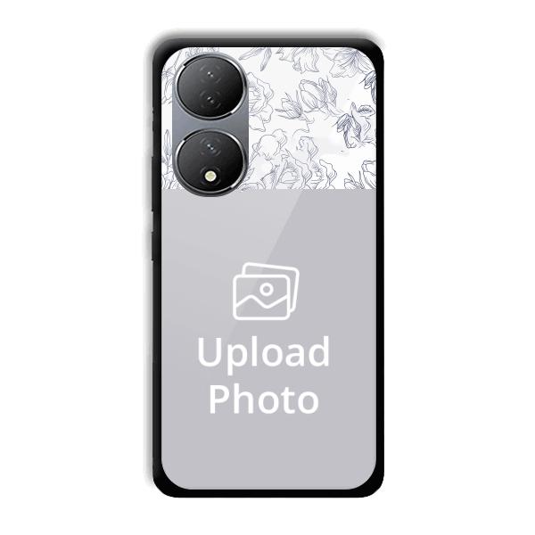 Flowers Customized Printed Back Cover for Vivo Y100A 5G