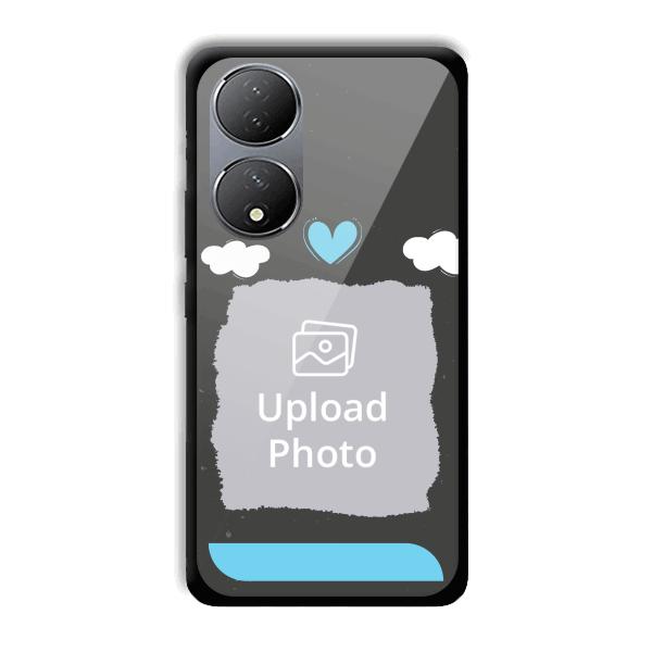 Love & Clouds Customized Printed Back Cover for Vivo Y100A 5G