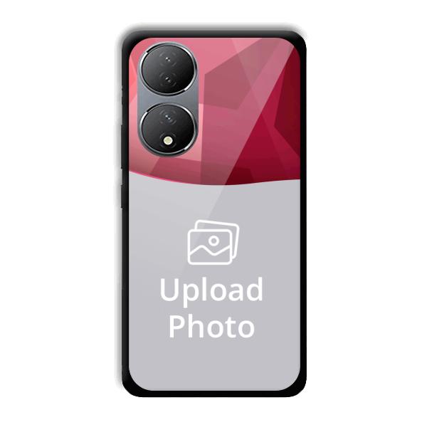 Pinkish Customized Printed Back Cover for Vivo Y100A 5G