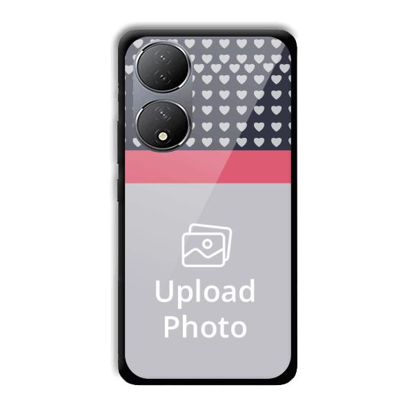 Hearts Customized Printed Back Cover for Vivo Y100A 5G