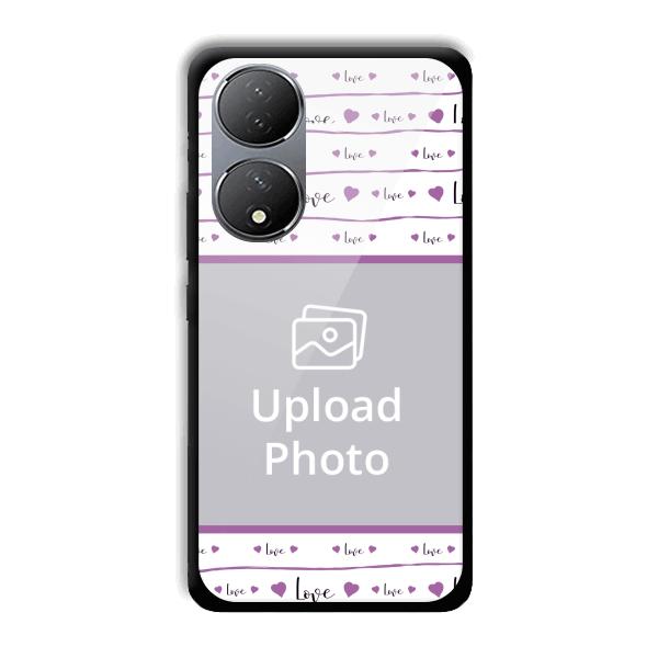 Love Love Customized Printed Back Cover for Vivo Y100A 5G