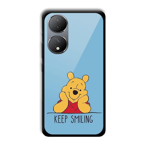 Winnie The Pooh Phone Customized Printed Back Cover for Vivo Y100A 5G