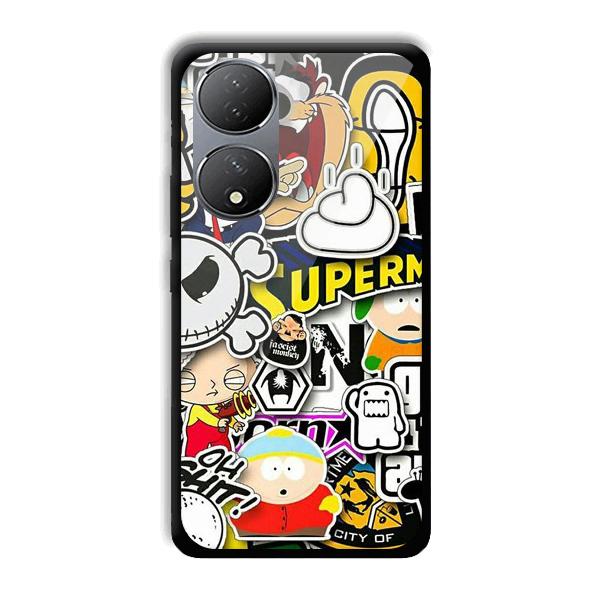 Cartoons Phone Customized Printed Back Cover for Vivo Y100A 5G