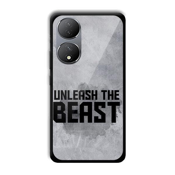 Unleash The Beast Phone Customized Printed Back Cover for Vivo Y100A 5G