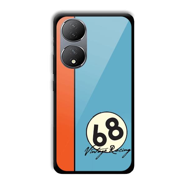 Vintage Racing Phone Customized Printed Back Cover for Vivo Y100A 5G