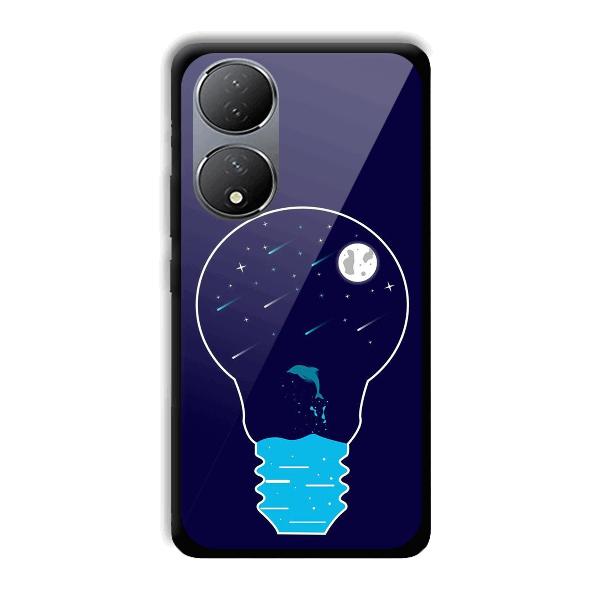 Night Bulb Phone Customized Printed Back Cover for Vivo Y100A 5G
