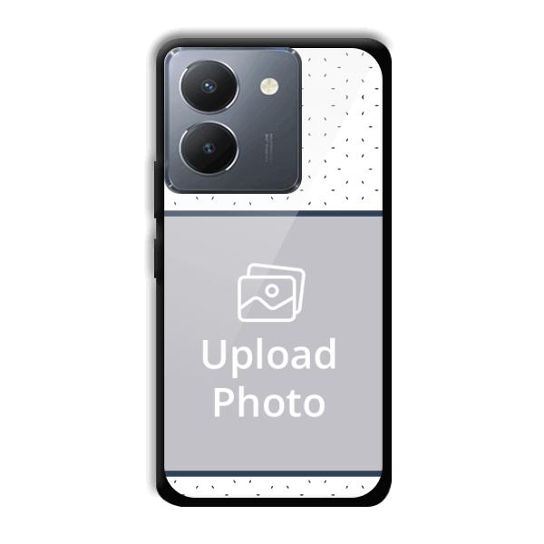 Blue Dots Customized Printed Back Cover for Vivo Y36