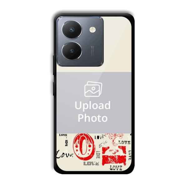 LOVE Customized Printed Back Cover for Vivo Y36