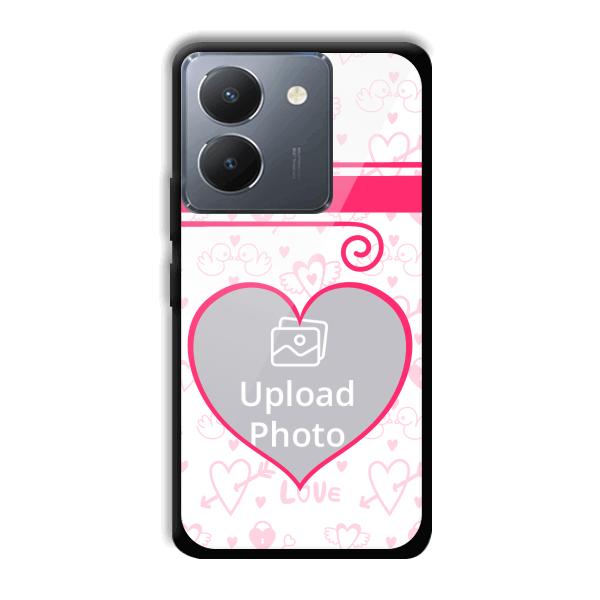 Hearts Customized Printed Back Cover for Vivo Y36