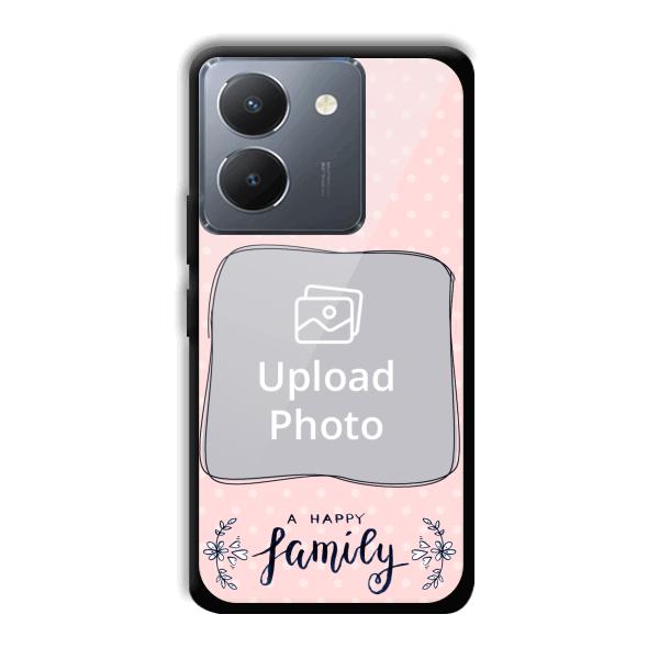 Happy Family Customized Printed Back Cover for Vivo Y36