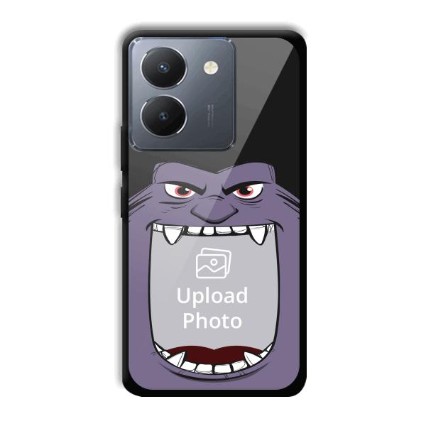 Purple Monster Customized Printed Back Cover for Vivo Y36