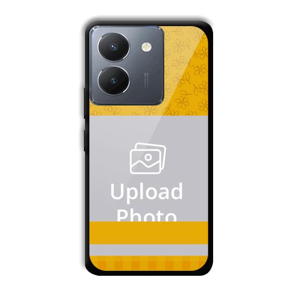 Mustard Flowers Customized Printed Back Cover for Vivo Y36