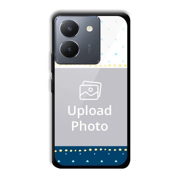 Cute Hearts Customized Printed Back Cover for Vivo Y36